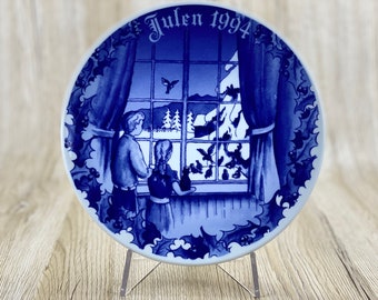 ★美品★ 1969年　ビンテージ　クリスマスプレート　PORSGRUND JULEN PORSGRUND ノルウェー カントリー クリスマス