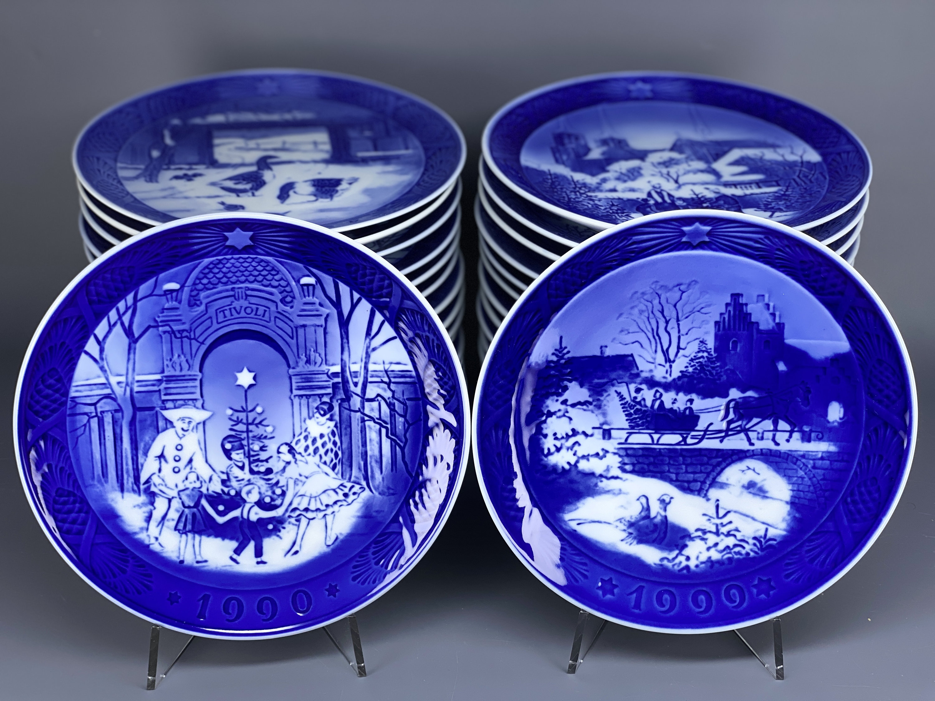 Royal copenhagen christmas clearance plates