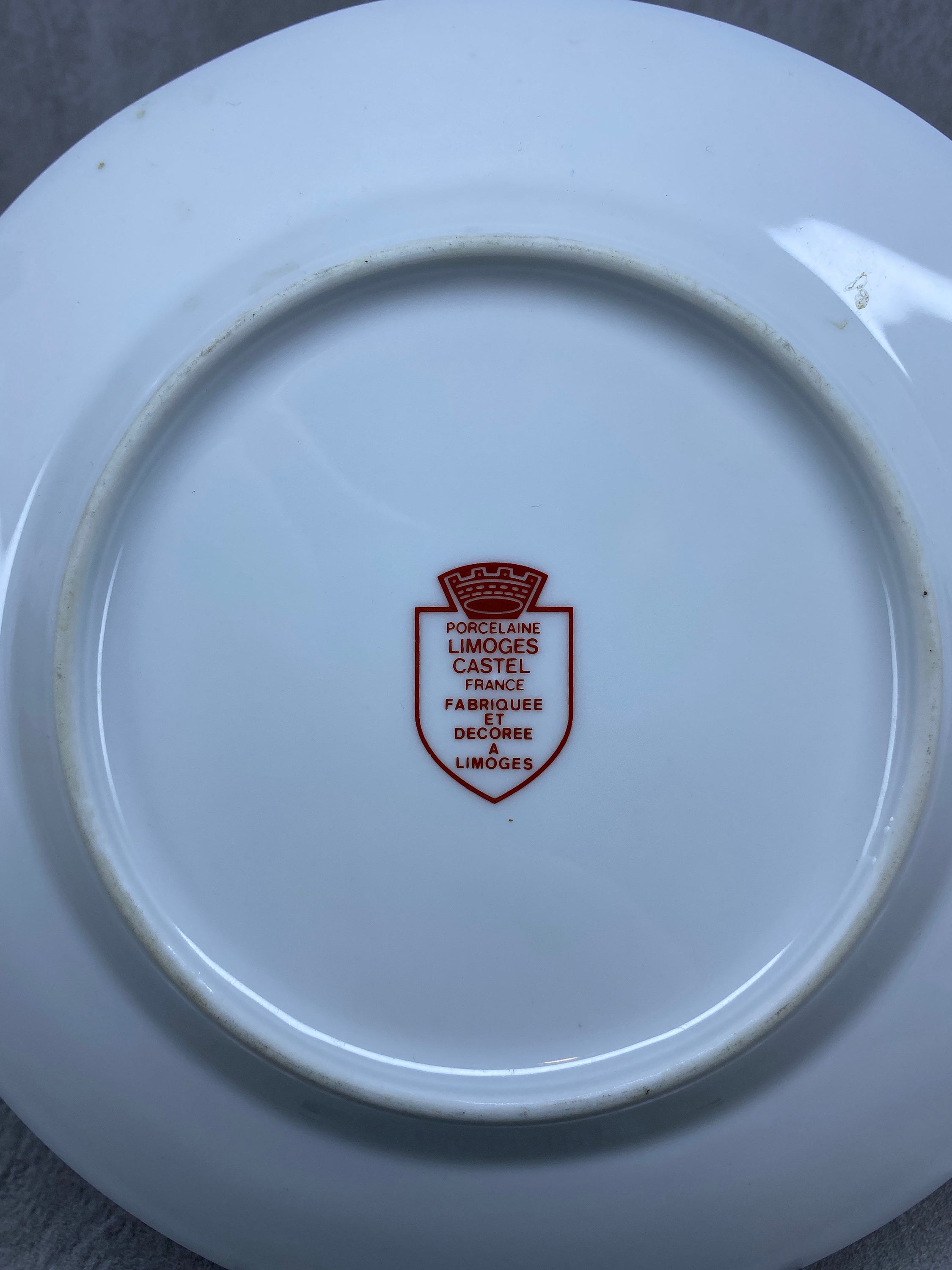 LIMOGES CASTEL ポーセリン フランス製 Limoges Castel France Fragonard Porcelain Wall Plate - Etsy