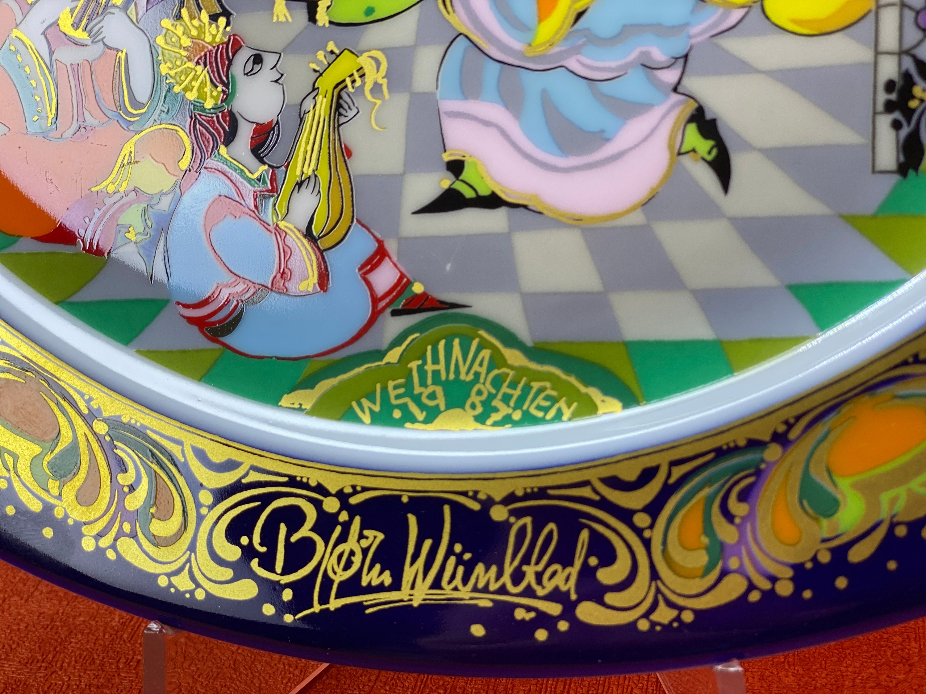 ビョルン・ヴィンブラッド ローゼンタール クリスマスプレート