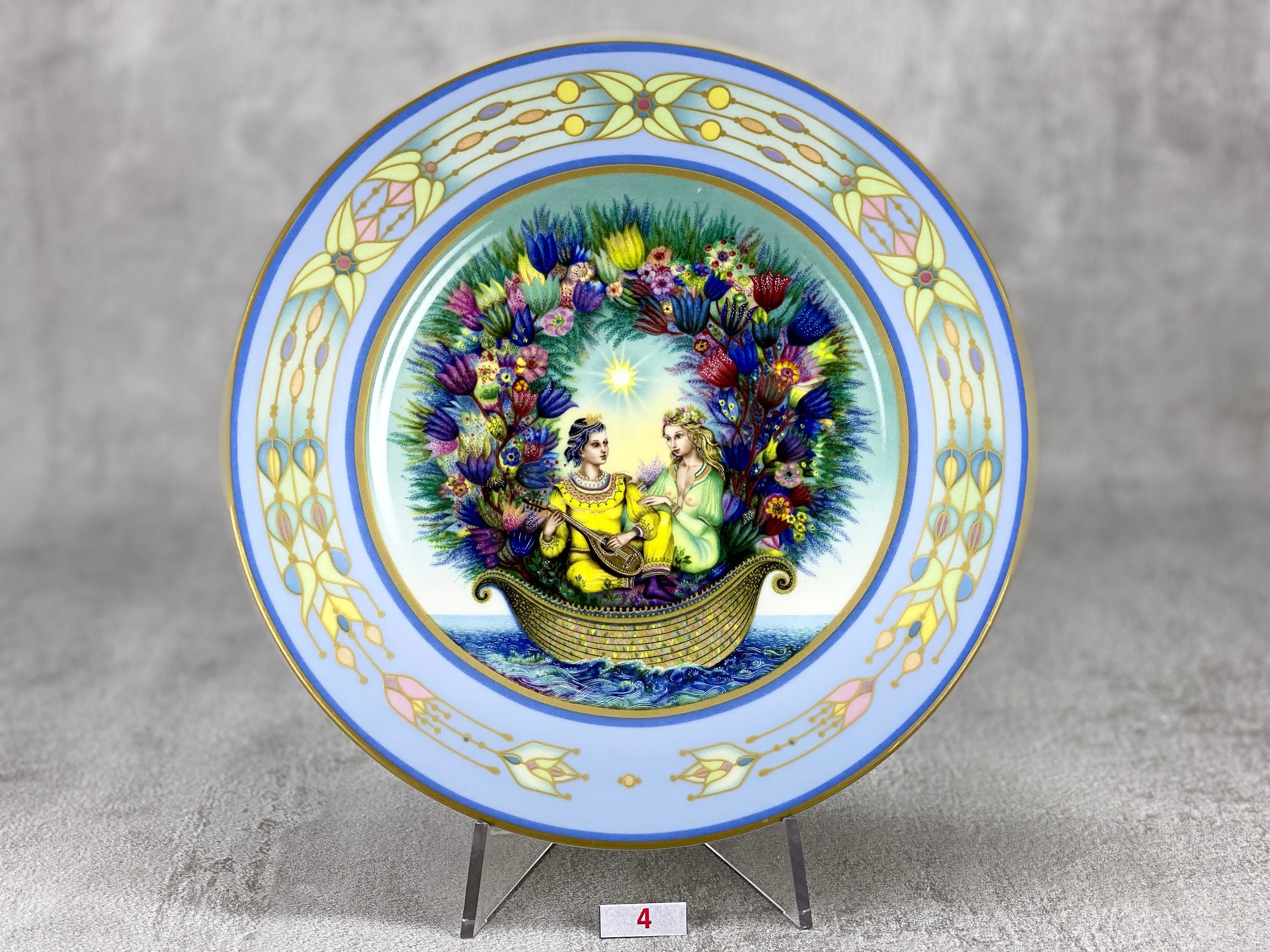 Villeroy & Boch Heinrich West Germany Collectible Plates