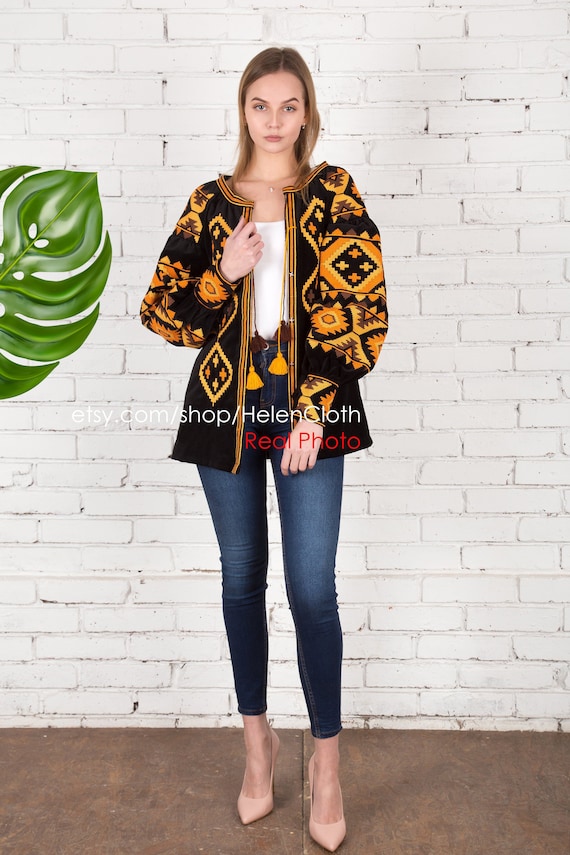 velvet belted jacket