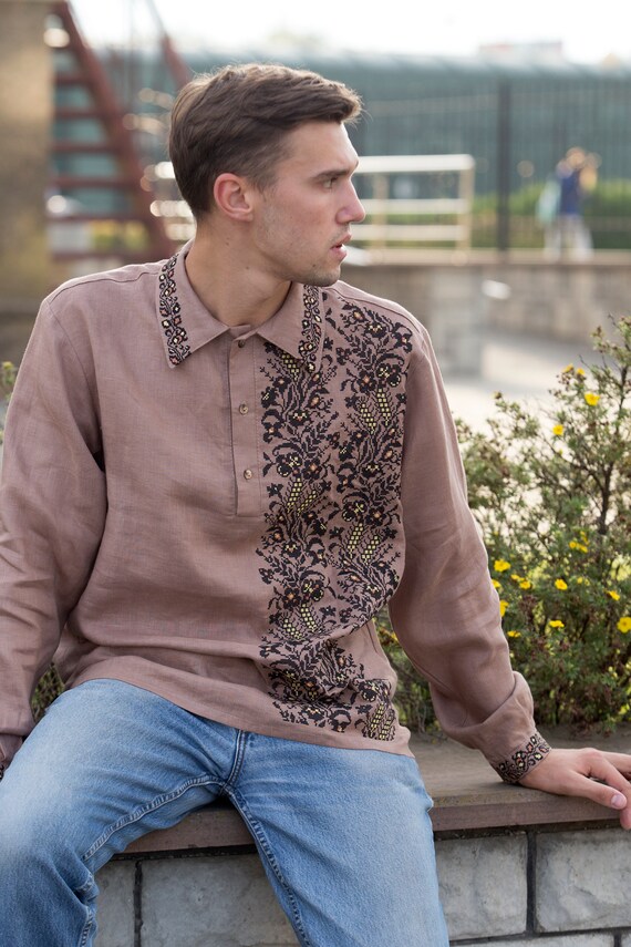 etsy embroidered shirt