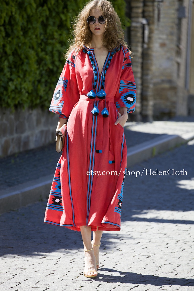 kaftan midi