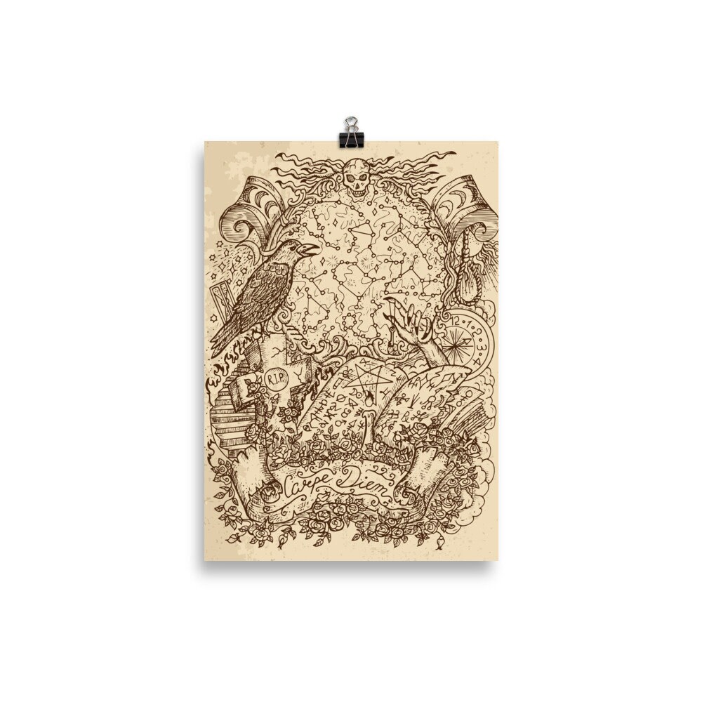 Carpe Diem Print - Etsy