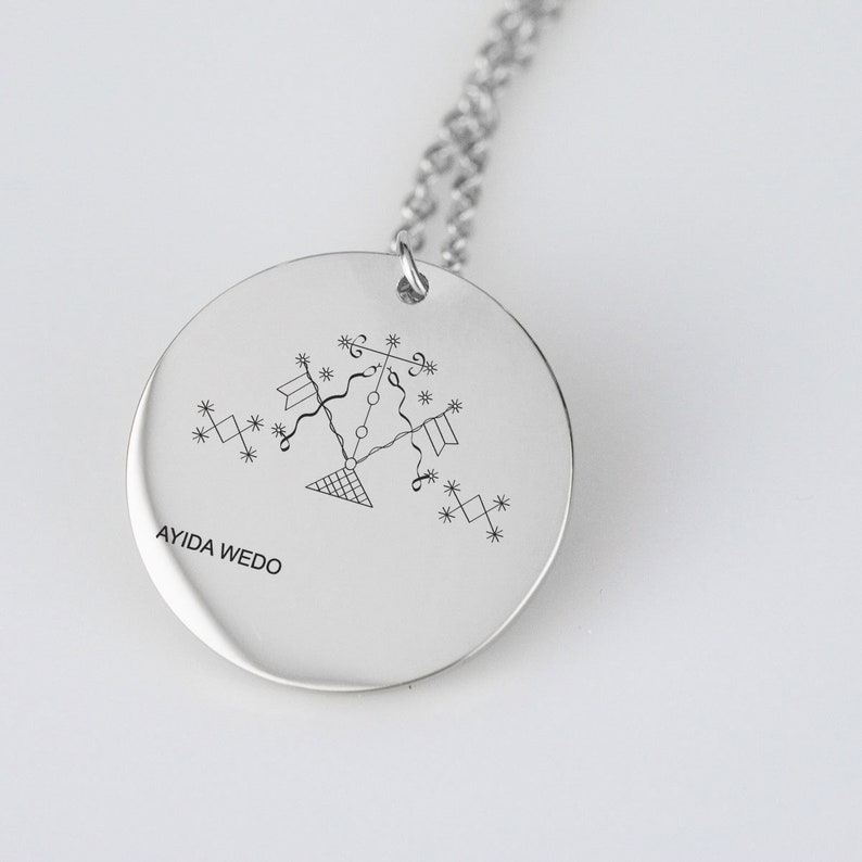 Ayida Wedo Veve Talisman Pendant