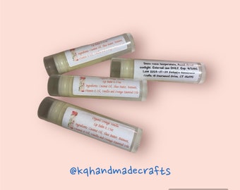 Organic Lip Balm,Organic Skin Care,No Chemical Ingredients,No Chemicals,Organic,Coconut Oil,Organic Chapstick,Healing Lip Balm,Healing Skin