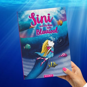 Kinderbuch Hardcover | Sini und die Reise zum Blauwal