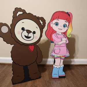 2ft/3ft Standing Characters | 3ft Birthday Party Props & Signs