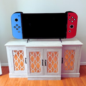 Grote schakelaar Tv-cadeaus voor gamers Switch Gaming TV Frame Decor Switch Controller Tv-beugel Cadeaus voor mannen Tv-frame wisselen Cadeaus voor jongens