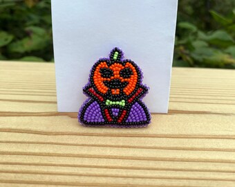 beaded punkinhead pin