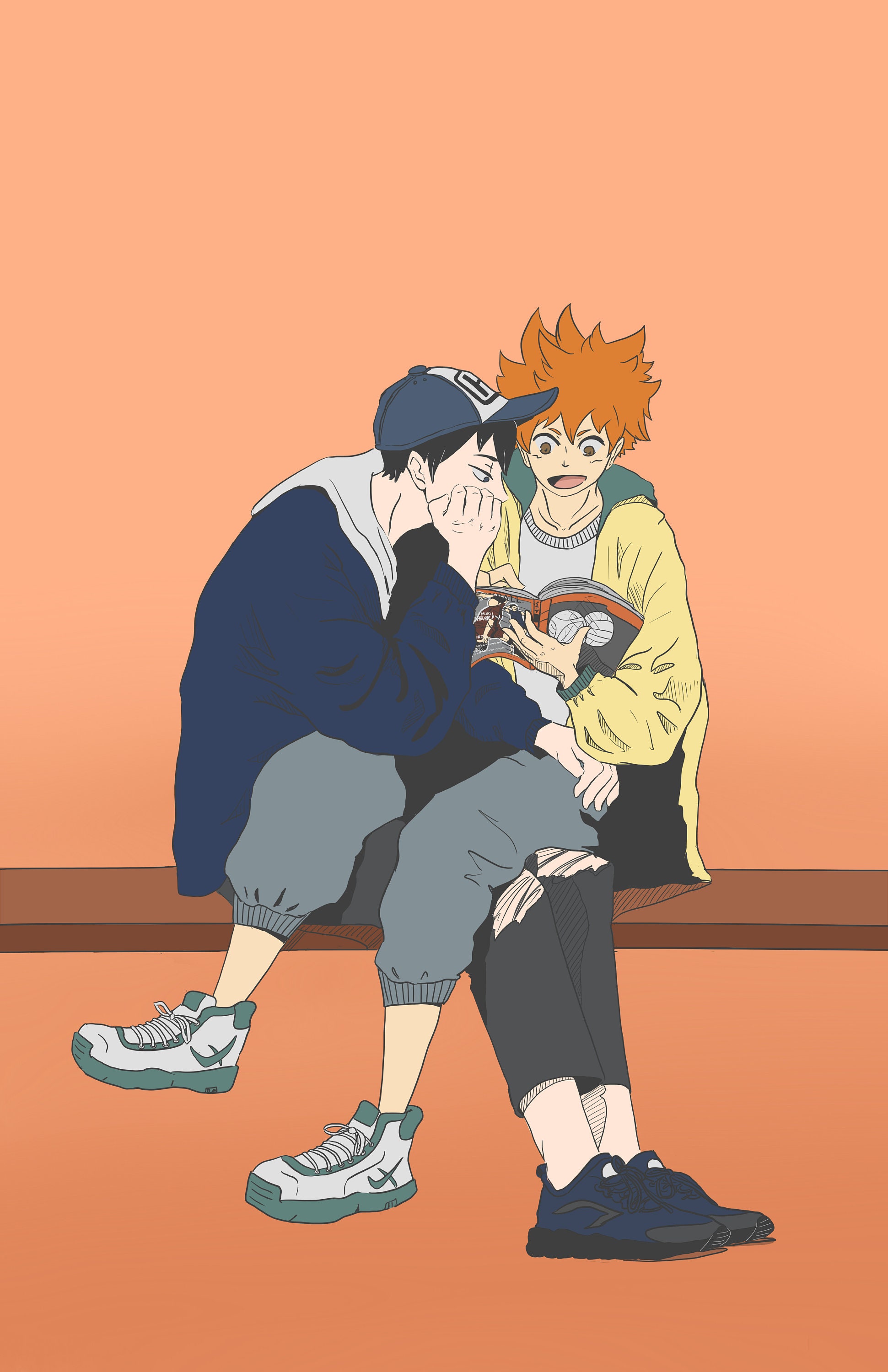Hinata Kageyama Print - Etsy