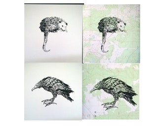 Critters Serigraph