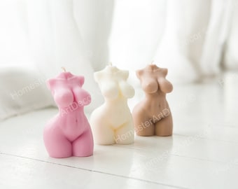 Moule en silicone pour torse de grande taille (3,94 pouces) Figurine de femme ronde