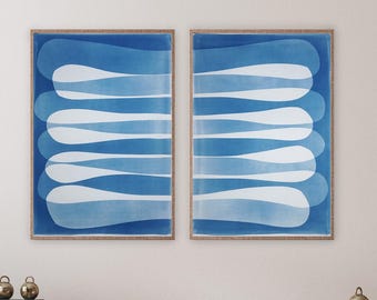 Monotypes Cyanotypes