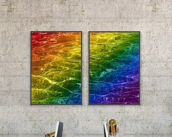 Rainbow Reflections / Limited Edition Giclée Print on Satin Photographic Paper / 2024