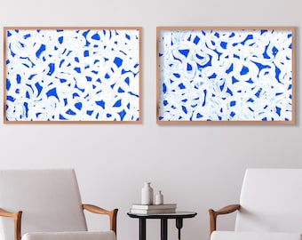 Mediterrani 23 & 24 / Acrylic Paint on Watrercolor Paper / 2025