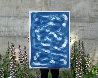 Monotypes Cyanotypes