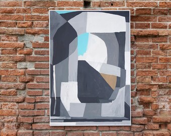 Secret Exit / Acrylic Painting on Watercolor Paper / 2024