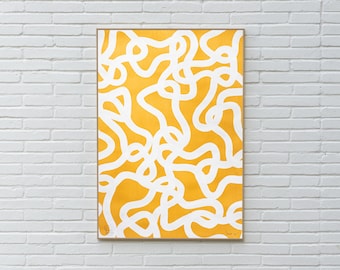 Salt XVI / Acrylic Painting on Watercolor Paper / 2025