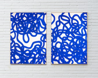 Marina III / Acrylic Painting Paper on Watercolor Paper / 2024