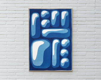 Monotypes Cyanotypes