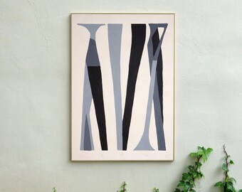 Cryptic Text II / Acrylic Painting on Watercolor Paper / 2024
