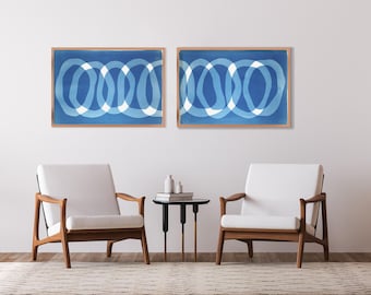 Monotypes Cyanotypes