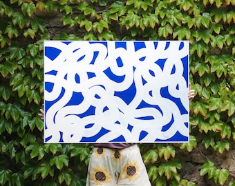 Mediterrani XV / Acrylic Painting on Watercolor Paper / 2024