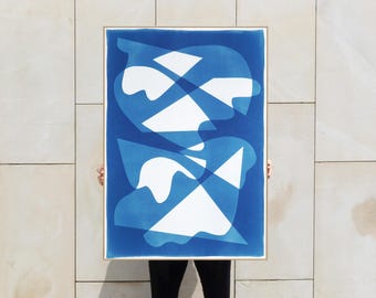 Monotypes Cyanotypes