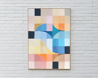 Gold Coast Daydream / Acrylic Painting on Watercolor Paper / 2025