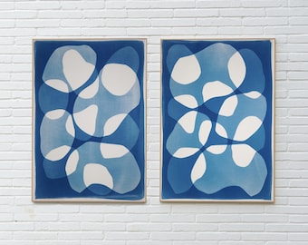 Monotypes Cyanotypes