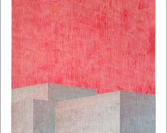 Lugar #8 / Acrylic Painting and Color Pencil on Watercolor Paper