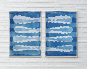 Monotypes Cyanotypes