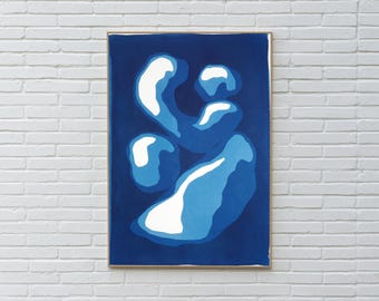 Monotypes Cyanotypes