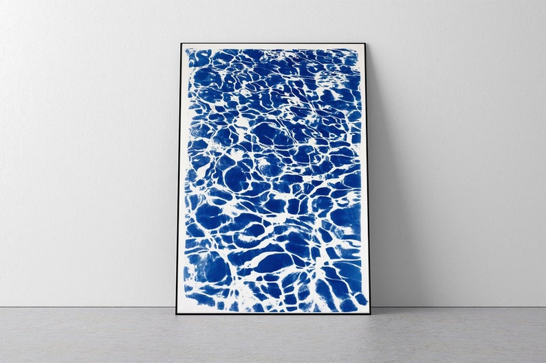 Chillout Print, Pool Mood Art, Summer Vibes, Now Trend, Cyanoty Chillout Print, Pool Mood Art, Summer Vibes, Now Trend, Cyanoty