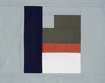 Summer Constructivist Window / Patchwork / 2024