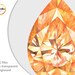 Citrine Gemstone Printable Art for Personal Use Wall Art - Etsy