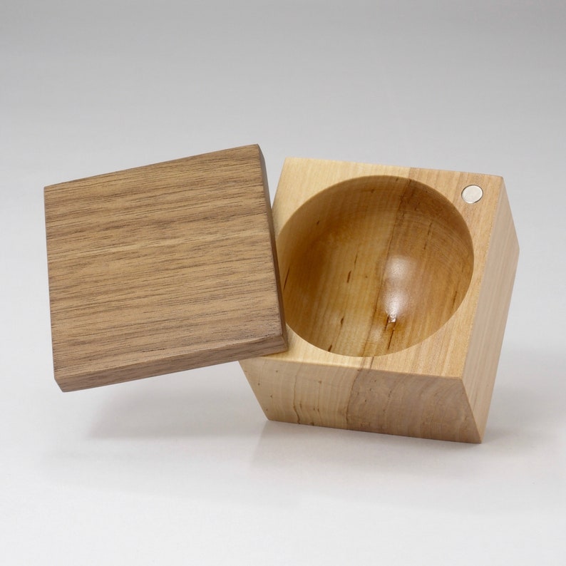 Wood Salt Cellar Salt Pig Salt Box Salt Shaker. Etsy