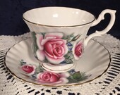 Vintage Hamilton Bone China teacup and saucer