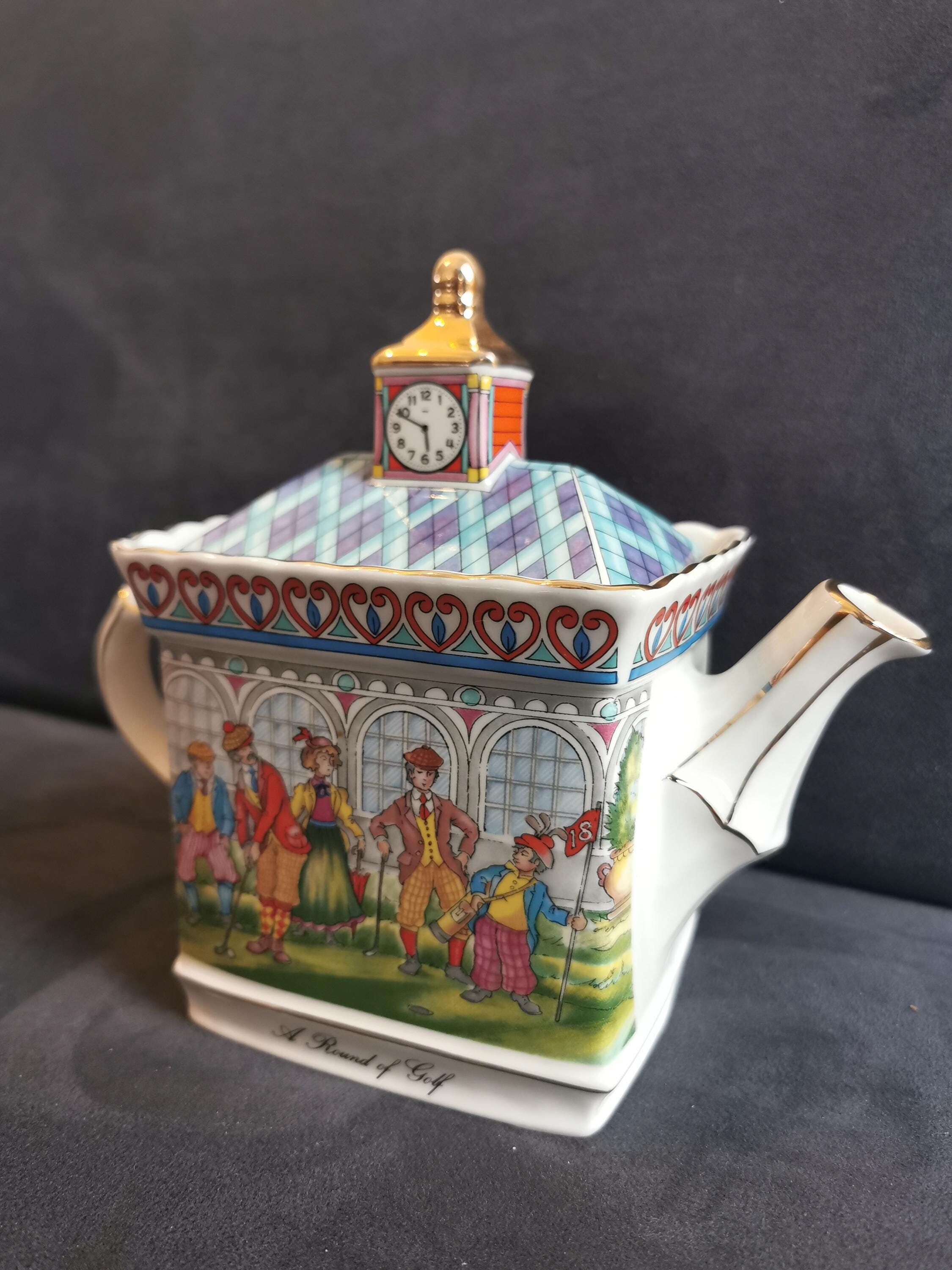 イングランド製　ヴィンテージ オクトゴナル　ティーセット　まとめ売り Sadler porcelain - Etsy 日本