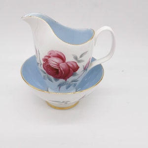 Royal Albert CHARMAINE creamer jug and sugar bowl