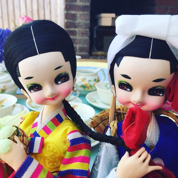 vintage korean dolls