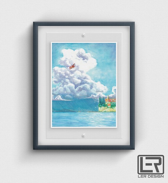 porco rosso plane print on book page porco rosso plane print on book page