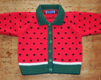 Watermelon Cardigan