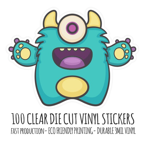 personalized clear stickers die cut clear stickers wedding etsy