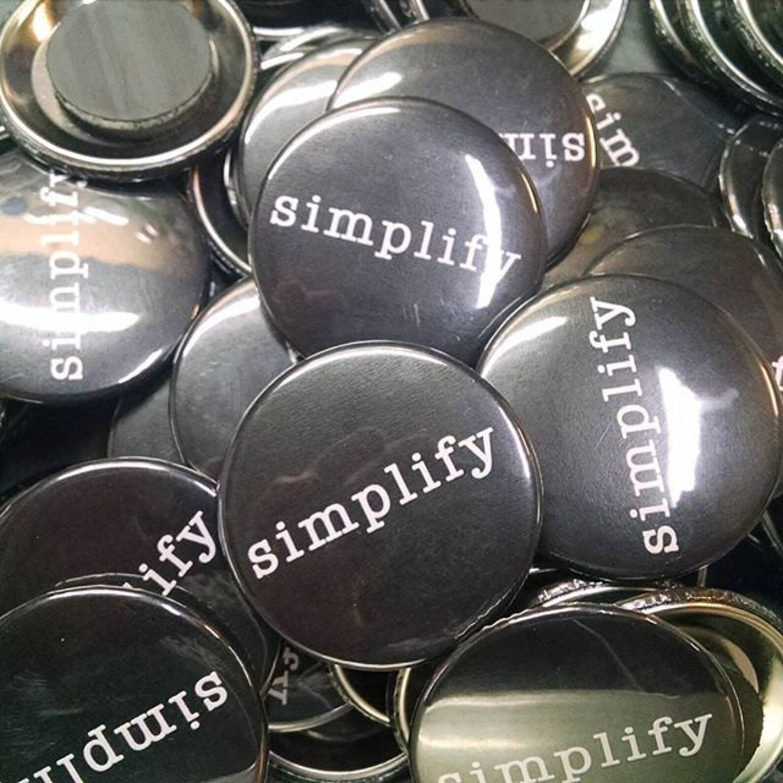 Personalized 50 Logo Button Custom Etsy