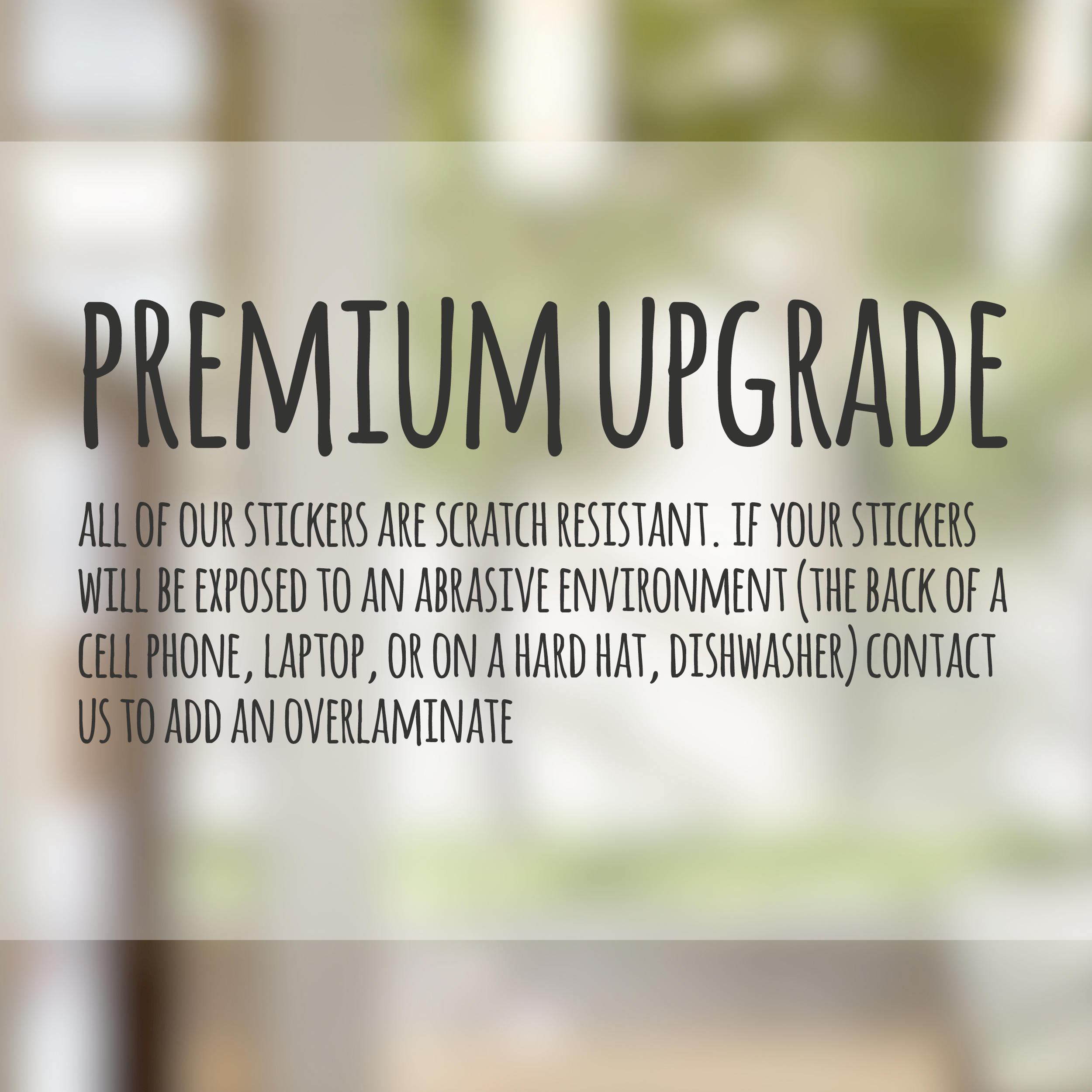 Product Stickers- 100 Custom Rectangle Stickers - Waterproof Stickers ...