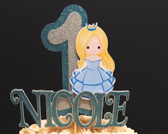 Cinderella Inspired Cake Topper