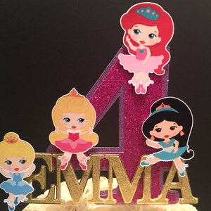Ballerina Princess Cake Topper